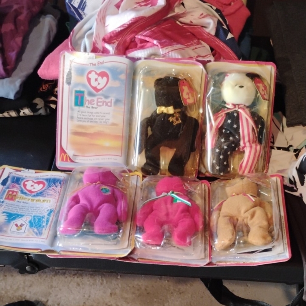 Ty Beanie Babies Patriotic and Colorful Plush Collection
